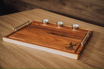Triple Dip Serving Board