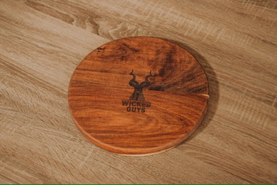Round Pizza & Serving Board