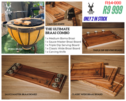 Heritage Day: The Ultimate Braai Combo. Only 2 left
