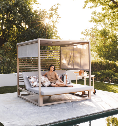 The Sovereign Outdoor Canopy Daybed