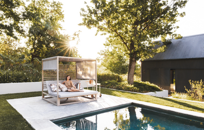 The Sovereign Outdoor Canopy Daybed
