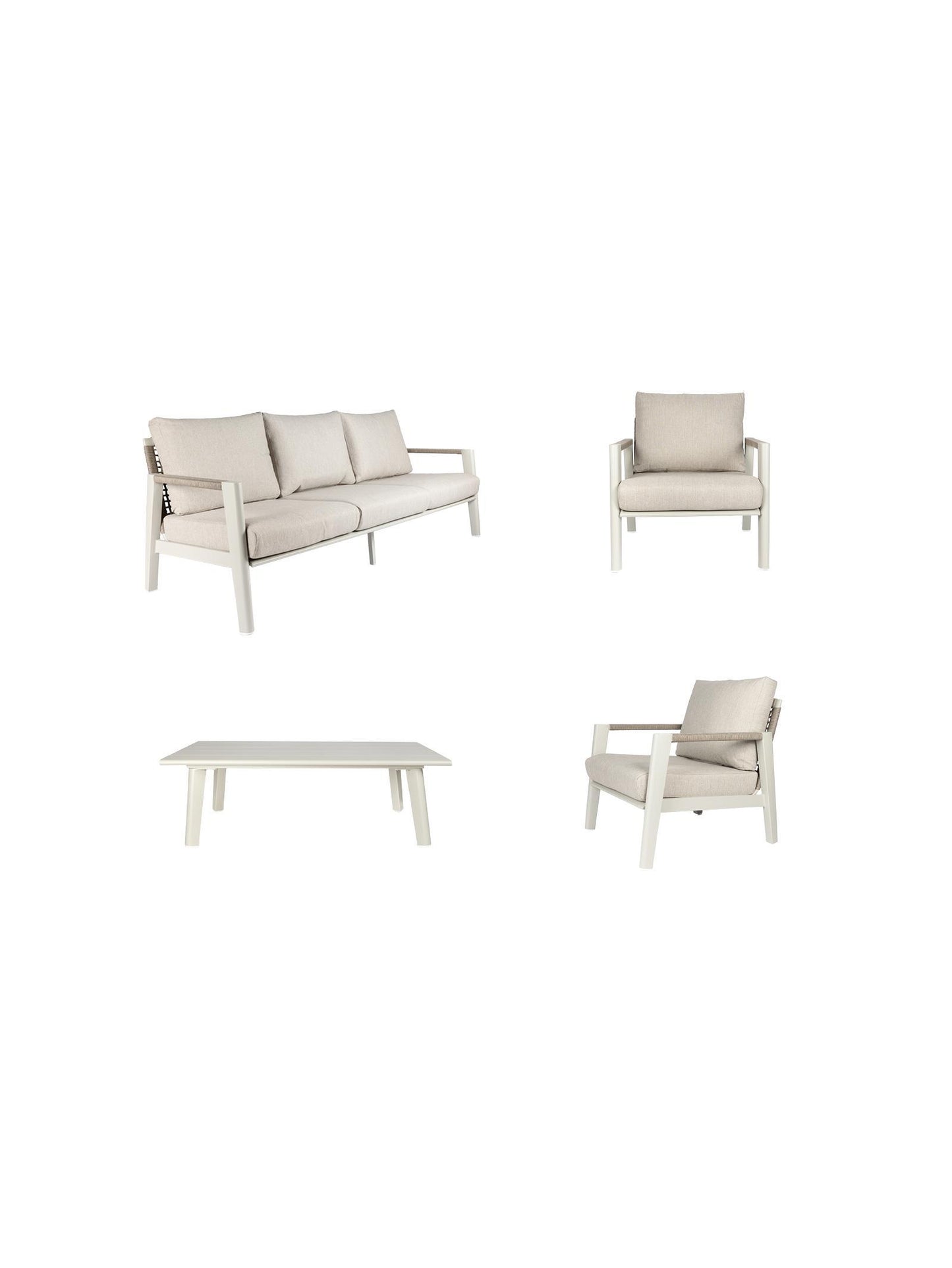 The Riviera 4-Piece Outdoor Sofa Set